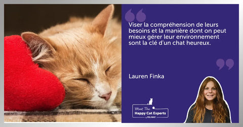 Comprendre la personnalité de votre chat : l'experte Lauren Finka vous explique !