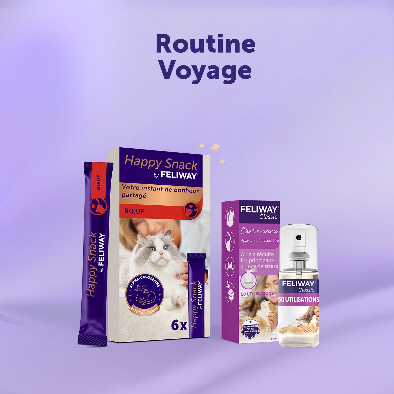 Routine Voyage Apaisé - Boeuf (x6) & Spray