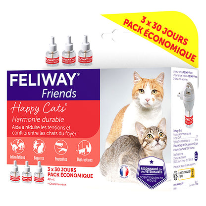 FELIWAY Friends pack économique 3 recharges